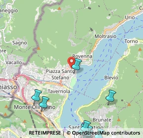 Mappa 1 Via Stretta di Stimianico, 22012 Cernobbio CO, Italia (3.43917)