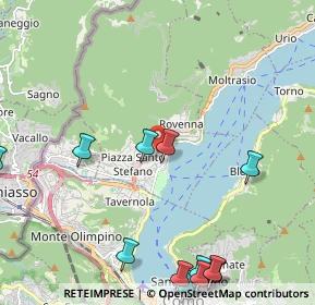 Mappa 1 Via Stretta di Stimianico, 22012 Cernobbio CO, Italia (2.88769)