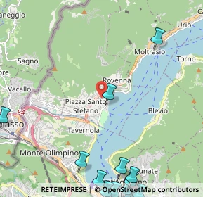 Mappa 1 Via Stretta di Stimianico, 22012 Cernobbio CO, Italia (3.57333)