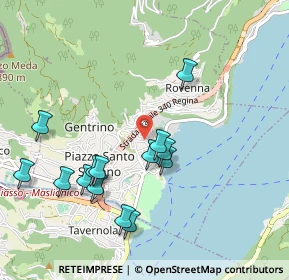 Mappa 1 Via Stretta di Stimianico, 22012 Cernobbio CO, Italia (0.99643)