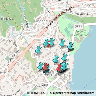 Mappa 1 Via Stretta di Stimianico, 22012 Cernobbio CO, Italia (0.24444)