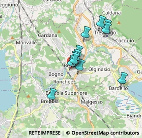 Mappa Via R. Bertolotti, 21023 Besozzo VA, Italia (1.31)