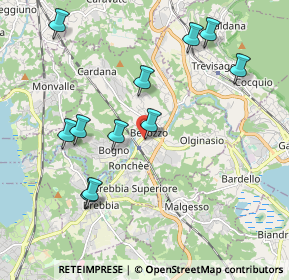 Mappa Via R. Bertolotti, 21023 Besozzo VA, Italia (2.07727)