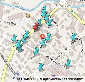 Mappa Via R. Bertolotti, 21023 Besozzo VA, Italia (0.1195)