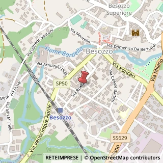 Mappa Via Roma, 21, 21023 Besozzo, Varese (Lombardia)