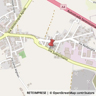 Mappa Via Soleschiano, 11, 34070 San Pier d'Isonzo, Gorizia (Friuli-Venezia Giulia)