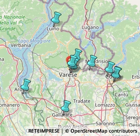 Mappa Via Monte Martica, 21056 Induno Olona VA, Italia (12.57909)