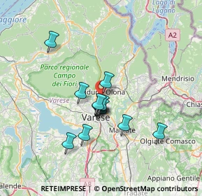 Mappa Via Monte Martica, 21056 Induno Olona VA, Italia (5.28923)