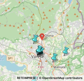 Mappa Via Monte Martica, 21056 Induno Olona VA, Italia (3.62364)