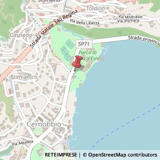 Mappa Via Regina, 40, 22012 Cernobbio, Como (Lombardia)