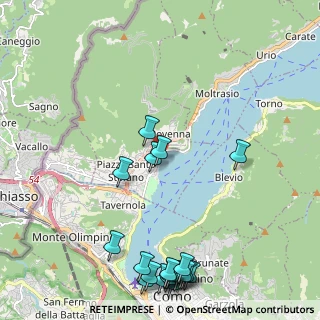 Mappa Via Regina, 22012 Como CO, Italia (2.845)