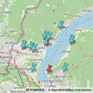 Mappa Via Regina, 22012 Como CO, Italia (1.78462)