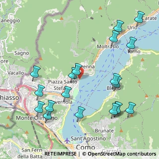 Mappa Via Regina, 22012 Como CO, Italia (2.43421)