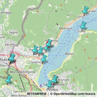 Mappa Via Regina, 22012 Como CO, Italia (2.70714)