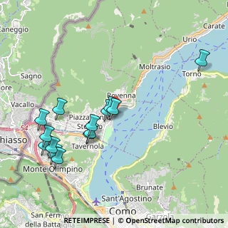 Mappa Via Regina, 22012 Como CO, Italia (2.08214)