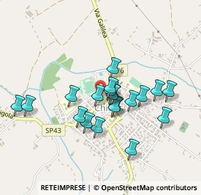 Mappa Via Giuseppe Garibaldi, 33083 Chions PN, Italia (0.367)