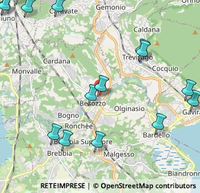Mappa Via Mazzini, 21023 Besozzo VA, Italia (2.922)