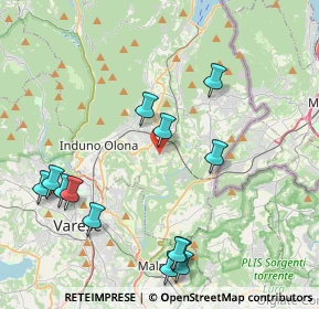 Mappa Via Vivaldi, 21051 Arcisate VA, Italia (4.64846)