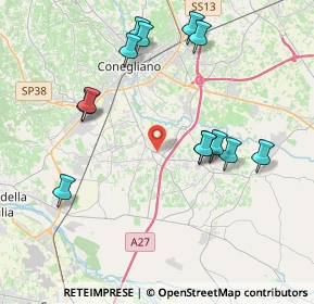 Mappa Via Alessandro Manzoni, 31010 Mareno di Piave TV, Italia (4.13923)