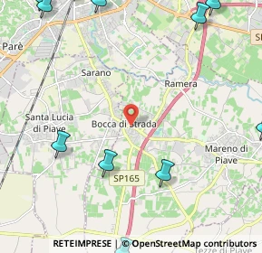 Mappa Via Alessandro Manzoni, 31010 Mareno di Piave TV, Italia (3.865)