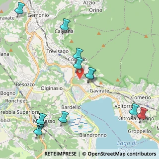 Mappa Via Amendola, 21026 Gavirate VA, Italia (2.54667)