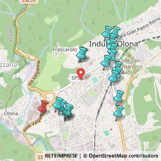 Mappa Via Tabacchi, 21056 Induno Olona VA, Italia (0.507)