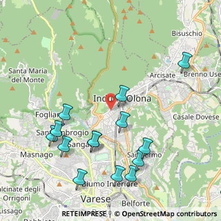 Mappa Via Tabacchi, 21056 Induno Olona VA, Italia (2.28571)