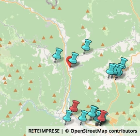 Mappa CAP, 36040 Valdastico VI (5.26667)