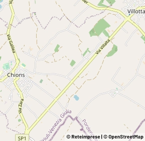 Mappa Via Alessandro Manzoni, 33083 Chions PN, Italia (0.77308)