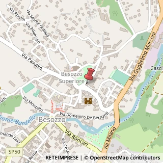 Mappa Via Giuseppe Mazzini, 2A, 21023 Besozzo, Varese (Lombardia)