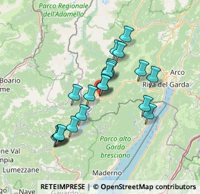 Mappa Via del Mercato, 38089 Storo TN, Italia (11.8815)