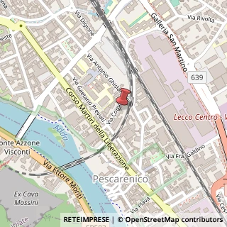 Mappa Via Como, 10, 23900 Lecco, Lecco (Lombardia)