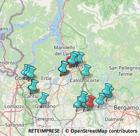 Mappa Via Buon Consiglio, 23868 Valmadrera LC, Italia (14.709)