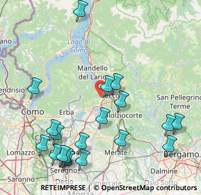 Mappa Via Buon Consiglio, 23868 Valmadrera LC, Italia (19.7915)