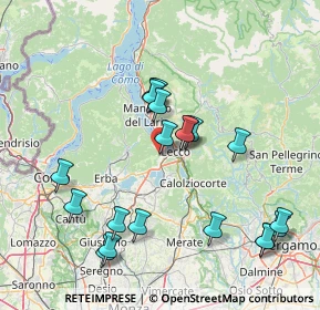 Mappa Via Buon Consiglio, 23868 Valmadrera LC, Italia (15.9395)