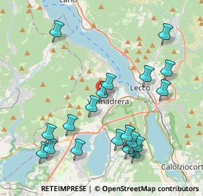 Mappa Via Buon Consiglio, 23868 Valmadrera LC, Italia (4.38895)