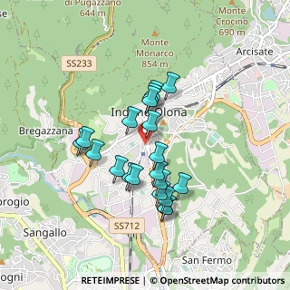 Mappa Via Crespi, 21056 Induno Olona VA, Italia (0.736)