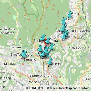 Mappa Via Crespi, 21056 Induno Olona VA, Italia (1.5705)