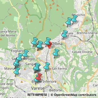 Mappa Via Crespi, 21056 Induno Olona VA, Italia (2.27263)