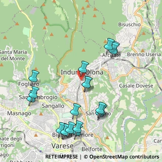 Mappa Via Crespi, 21056 Induno Olona VA, Italia (2.332)