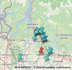Mappa 23868 Valmadrera LC, Italia (10.584)