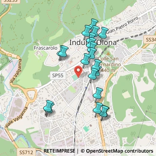 Mappa Via Maria Croci, 21056 Induno Olona VA, Italia (0.439)