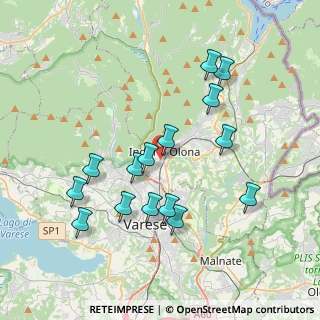 Mappa Via Maria Croci, 21056 Induno Olona VA, Italia (3.72533)