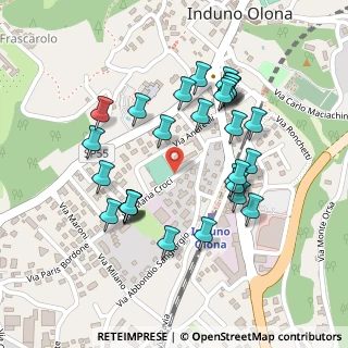 Mappa Via Maria Croci, 21056 Induno Olona VA, Italia (0.22517)