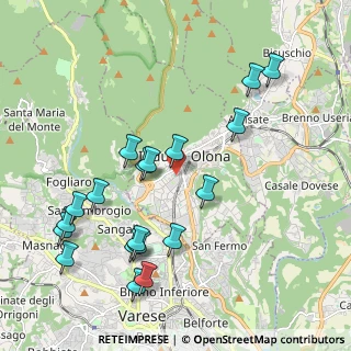 Mappa Via Maria Croci, 21056 Induno Olona VA, Italia (2.21053)