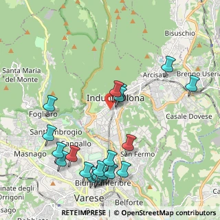 Mappa Via Maria Croci, 21056 Induno Olona VA, Italia (2.436)