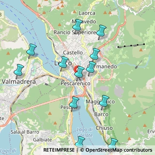 Mappa Via U.Bassi, 23900 Lecco LC, Italia (2.2175)