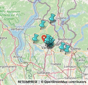 Mappa Via Oglio, 21100 Varese VA, Italia (7.90615)