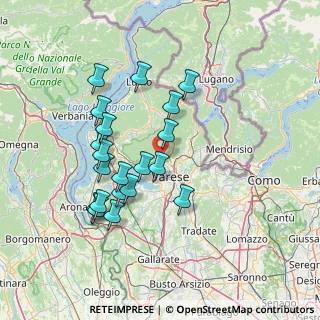 Mappa Via Oglio, 21100 Varese VA, Italia (13.429)