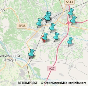 Mappa Via F. Crispi, 31025 Santa Lucia di Piave TV, Italia (3.445)
